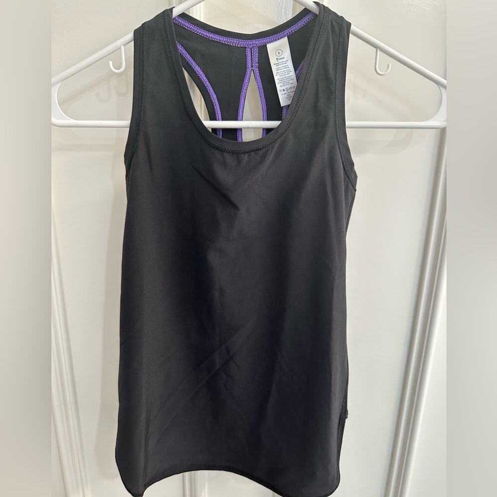 Ivivva tank top with cutouts in back